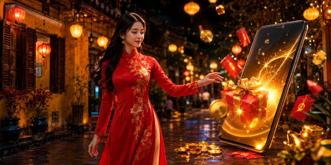 Khuyến mãi lì xì đỏ rực rỡ và phong tục tia lộc của người Việt